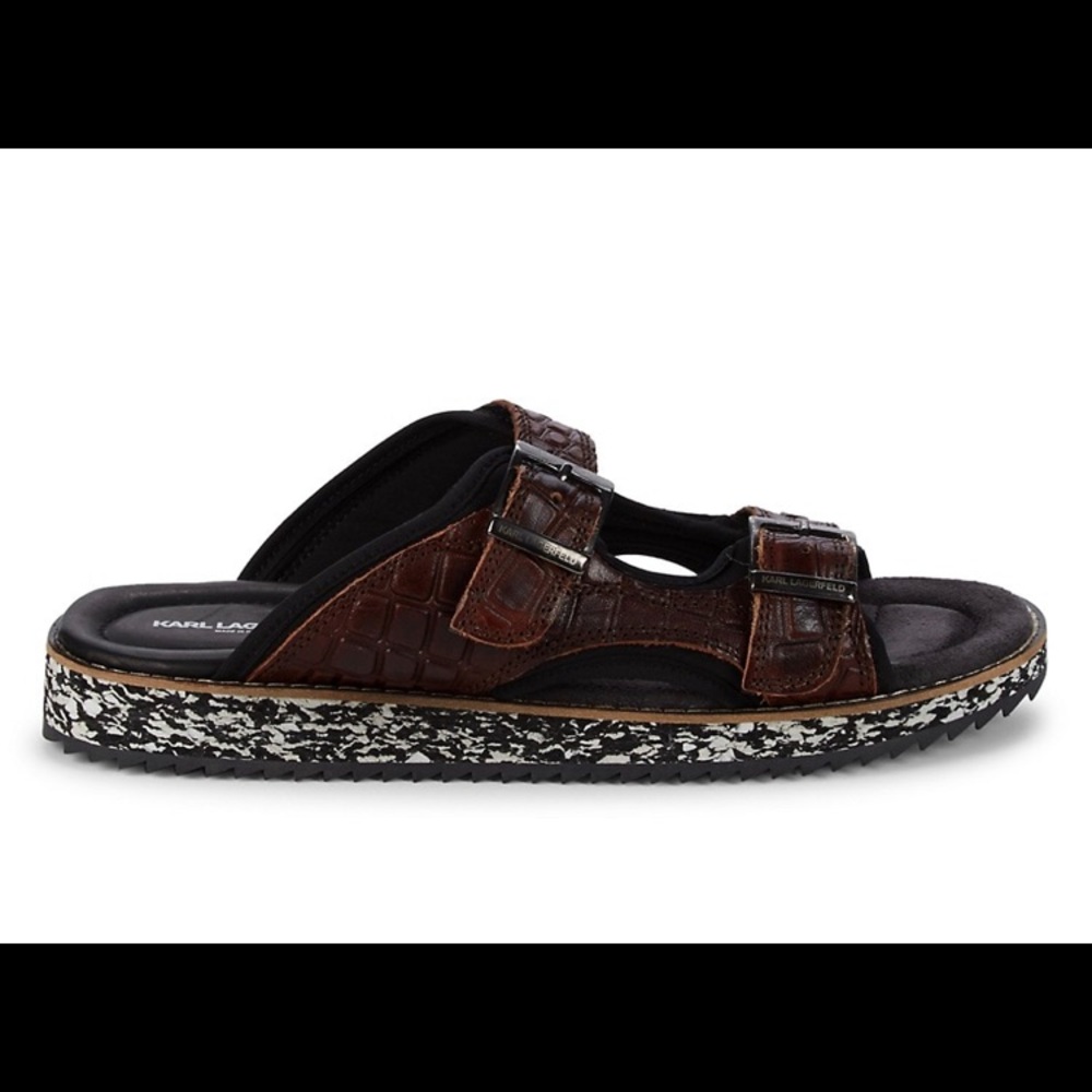 Karl Lagerfeld Paris Men’s Sandals- sz 11- New!